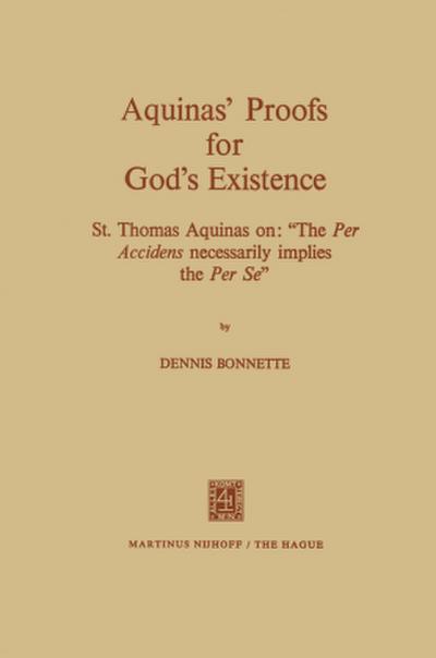 Aquinas’ Proofs for God’s Existence