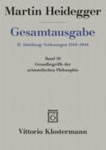 Grundbegriffe der aristotelischen Philosophie (Som