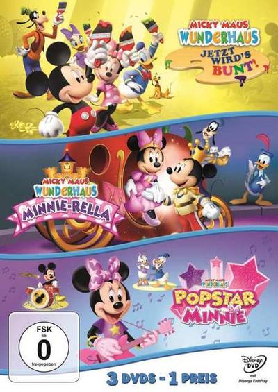 Micky Maus Wunderhaus - Jetzt wirds bunt! & Minnie-Rella & Popstar Minnie