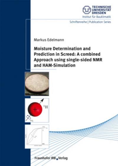 Moisture Determination and Prediction in Screed: A combined Approach using single-sided NMR and HAM-Simulation.