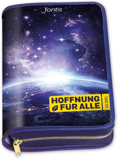 Hoffnung für alle. Die Bibel - Bibelhülle "Blue Planet"