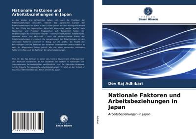 Nationale Faktoren und Arbeitsbeziehungen in Japan
