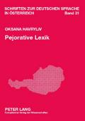 Pejorative Lexik