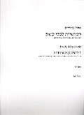 String Quintet op.3for 2 violins, 2 violas and violoncello