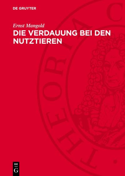 Die Verdauung bei den Nutztieren