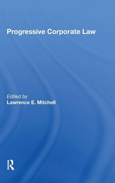 Progressive Corporate Law