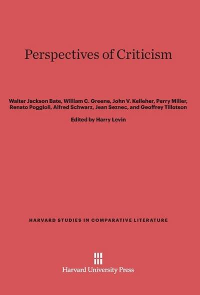 Perspectives of Criticism