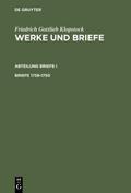 Werke und Briefe 1738-1750