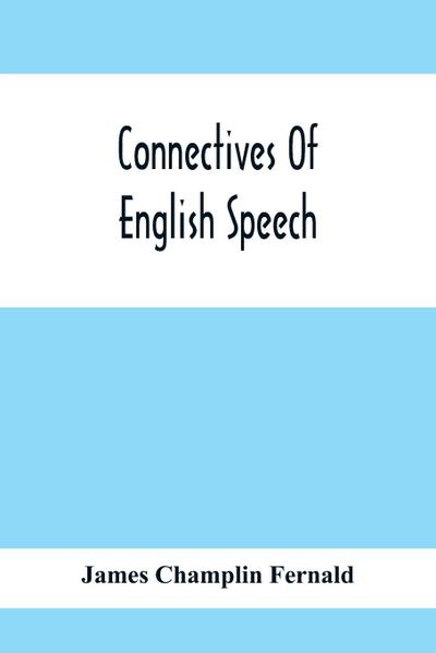 Connectives Of English Speech
