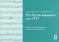 15 Solostücke aus der KopenhagenerHackbrett-Tabulatur von 1753