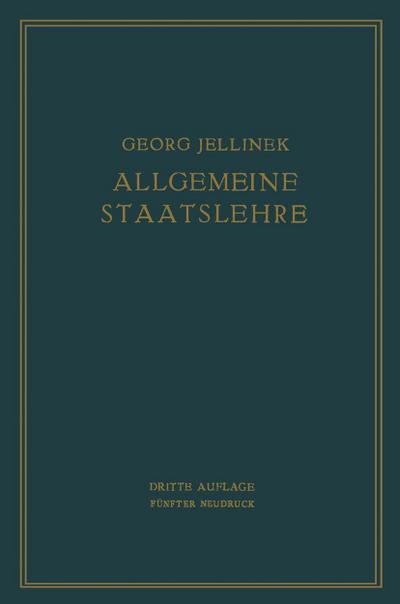 Allgemeine Staatslehre