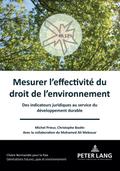 Mesurer l¿effectivité du droit de l¿environnement