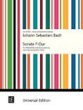Sonate F-Dur nach BWV1035für Altblockflöte und Bc