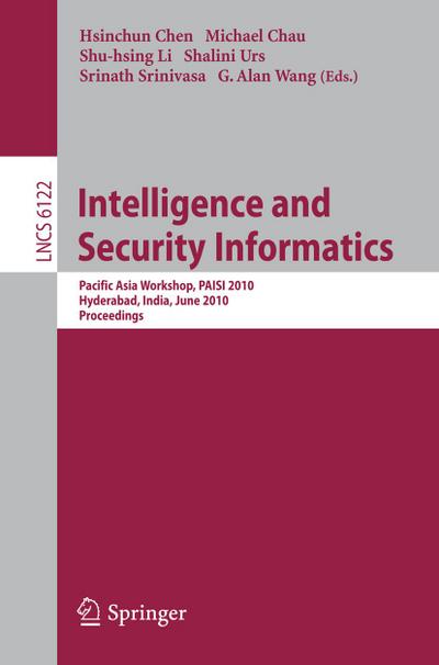 Intelligence and Security Informatics