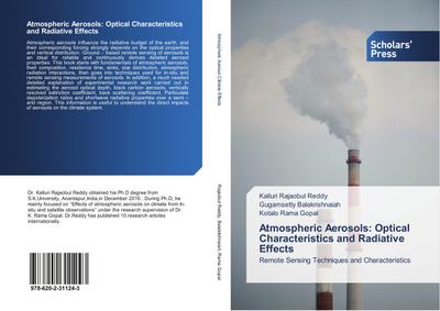 Atmospheric Aerosols, Optical Characteristics, Radiative Effects