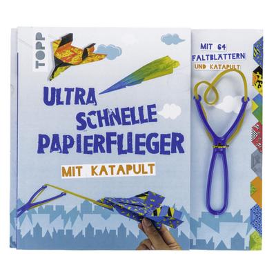 Ultra schnelle Papierflieger mit Katapult