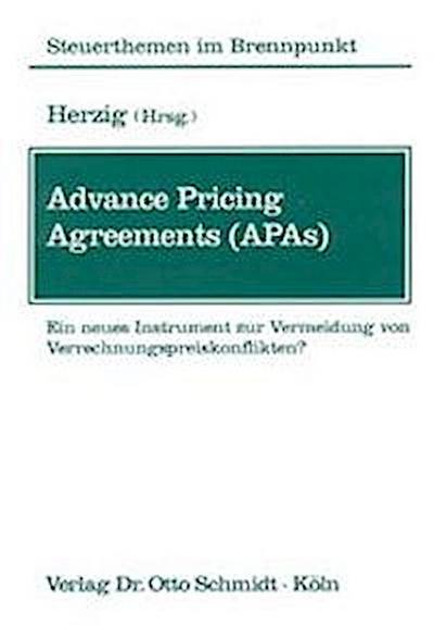 Advance Pricing Agreements (APAs)