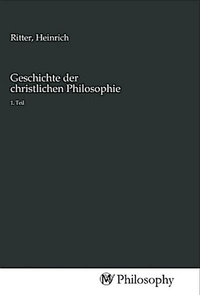 Geschichte der christlichen Philosophie