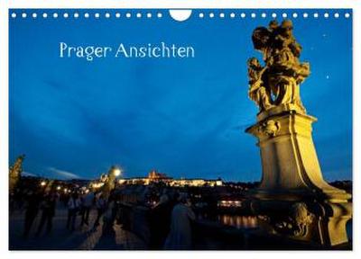 Prager Ansichten (Wandkalender 2026 DIN A4 quer), CALVENDO Monatskalender