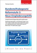 Bundesteilhabegesetz Reformstufe 3: Neue Eingliederungshilfe