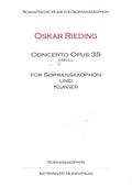 Concerto e-Moll op.35für Sopransaxophon und Klavier