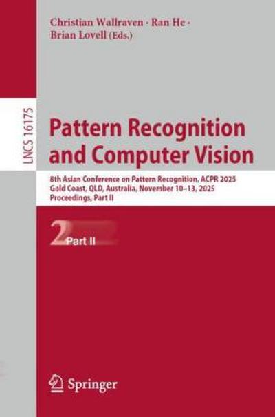 Pattern Recognition and Computer Vision