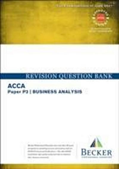 ACCA Approved - P3 Business Analysis