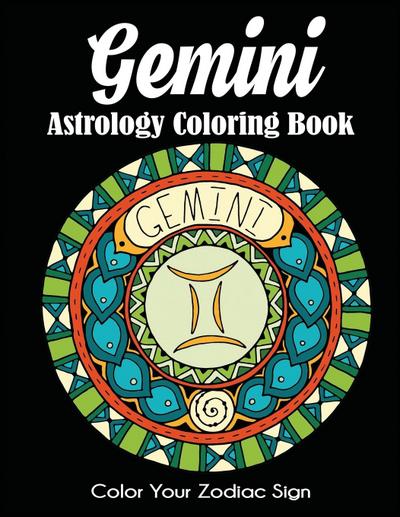 Gemini Astrology Coloring Book