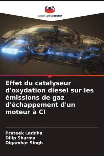 Effet du catalyseur d’oxydation diesel sur les émissions de gaz d’échappement d’un moteur à CI