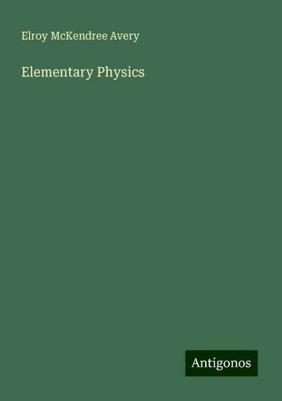 Elementary Physics