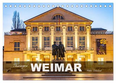 Thüringen - Weimar (Tischkalender 2026 DIN A5 quer), CALVENDO Monatskalender