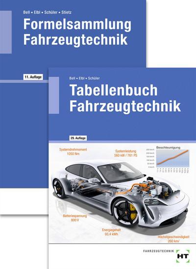 Paketangebot Tabellenbuch Fahrzeugtechnik und Formelsammlung Fahrzeugtechnik, m. 1 Buch, m. 1 Buch
