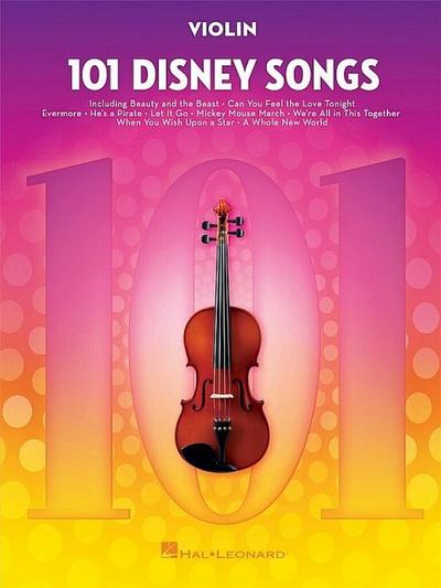 101 Disney Songs for Violin