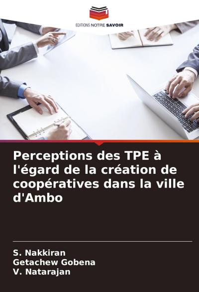 Perceptions des TPE à l’égard de la création de coopératives dans la ville d’Ambo
