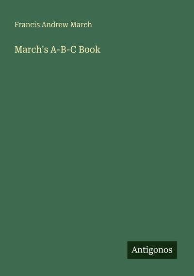 March’s A-B-C Book