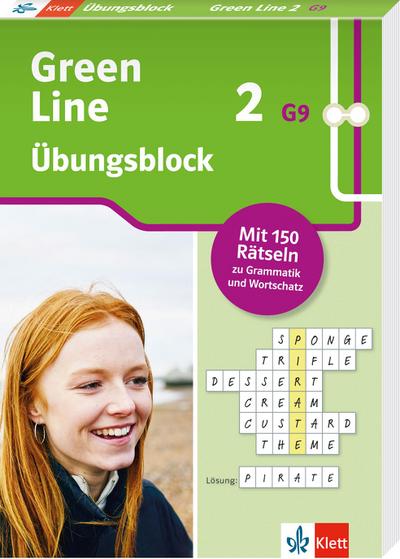 Green Line 2 G9 (ab 2019) Klasse 6 - Übungsblock zum Schulbuch: 150 Rätsel zu Grammatik und Wortschatz (Green Line Übungsblock)