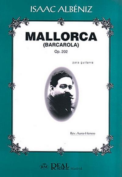 Mallorca (Barcarola) op.202para guitarra