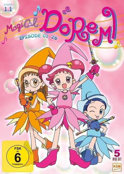Magical Doremi. Staffel.1.1, 5 DVDs