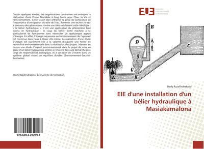 EIE d’une installation d’un bélier hydraulique à Masiakamalona