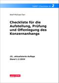FARR Checkliste 2 für die Aufstellung, Prüfung und
