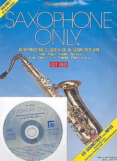Saxophone only Band. 1 (+CD) - Easy Solosfor saxophone