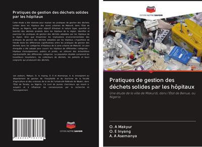 Pratiques de gestion des déchets solides par les hôpitaux