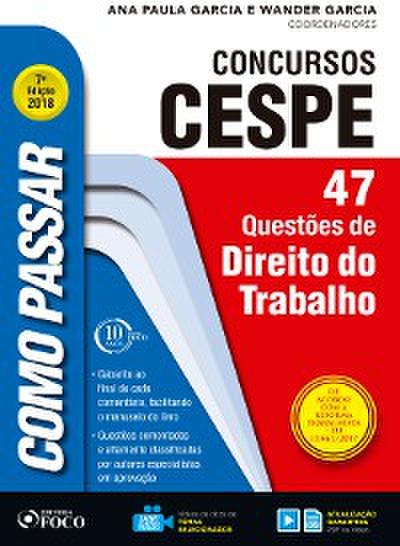 Como passar em concursos CESPE: direito do trabalho