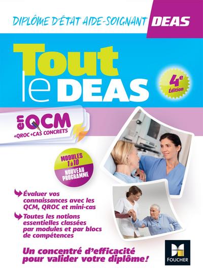 Tout le DEAS en QCM/QROC - IFAS - Diplôme État Aide-soignant - 2024-2025