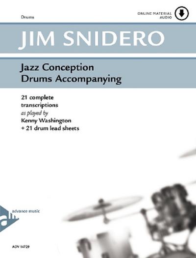Jazz Conception for Drums, w. MP3-CD