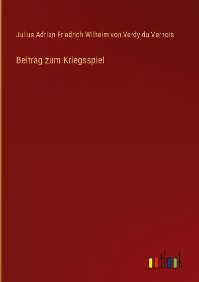 Beitrag zum Kriegsspiel