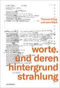 worte. und deren hintergrundstrahlung