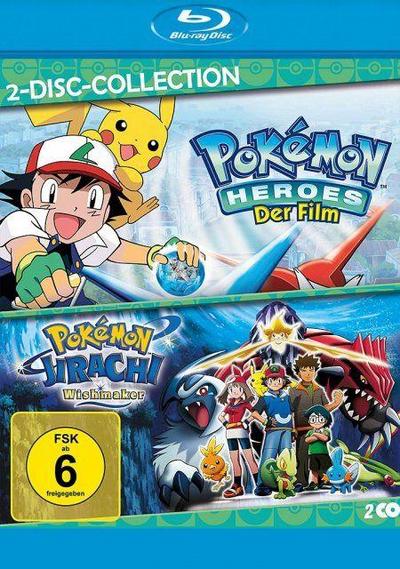 Pokemon - 2Disc Col.: Heroes / Wishmaster (BR)  Pokemon 05 / 06 Doppelbox, 2Disc