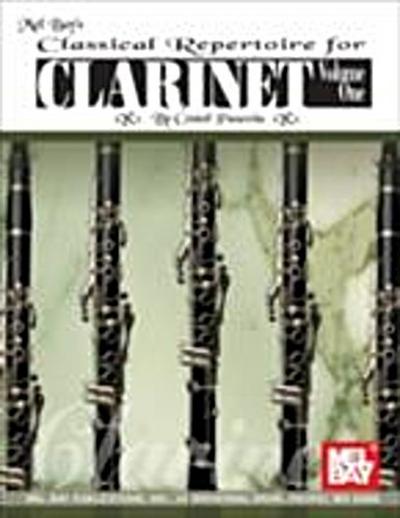Classical Repertoire for Clarinet Volume One