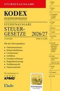 Steuergesetze 2026/27